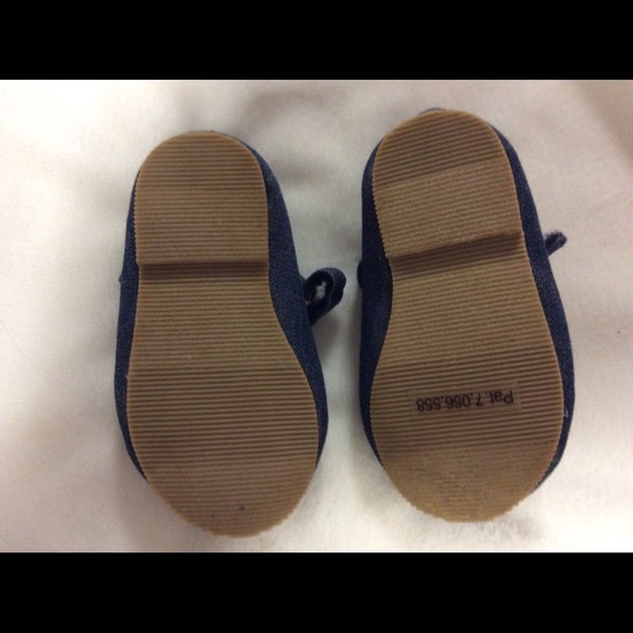 Koala Kids Little Girls Mary Jane Shoes Faux Denim - Picture 4 of 4